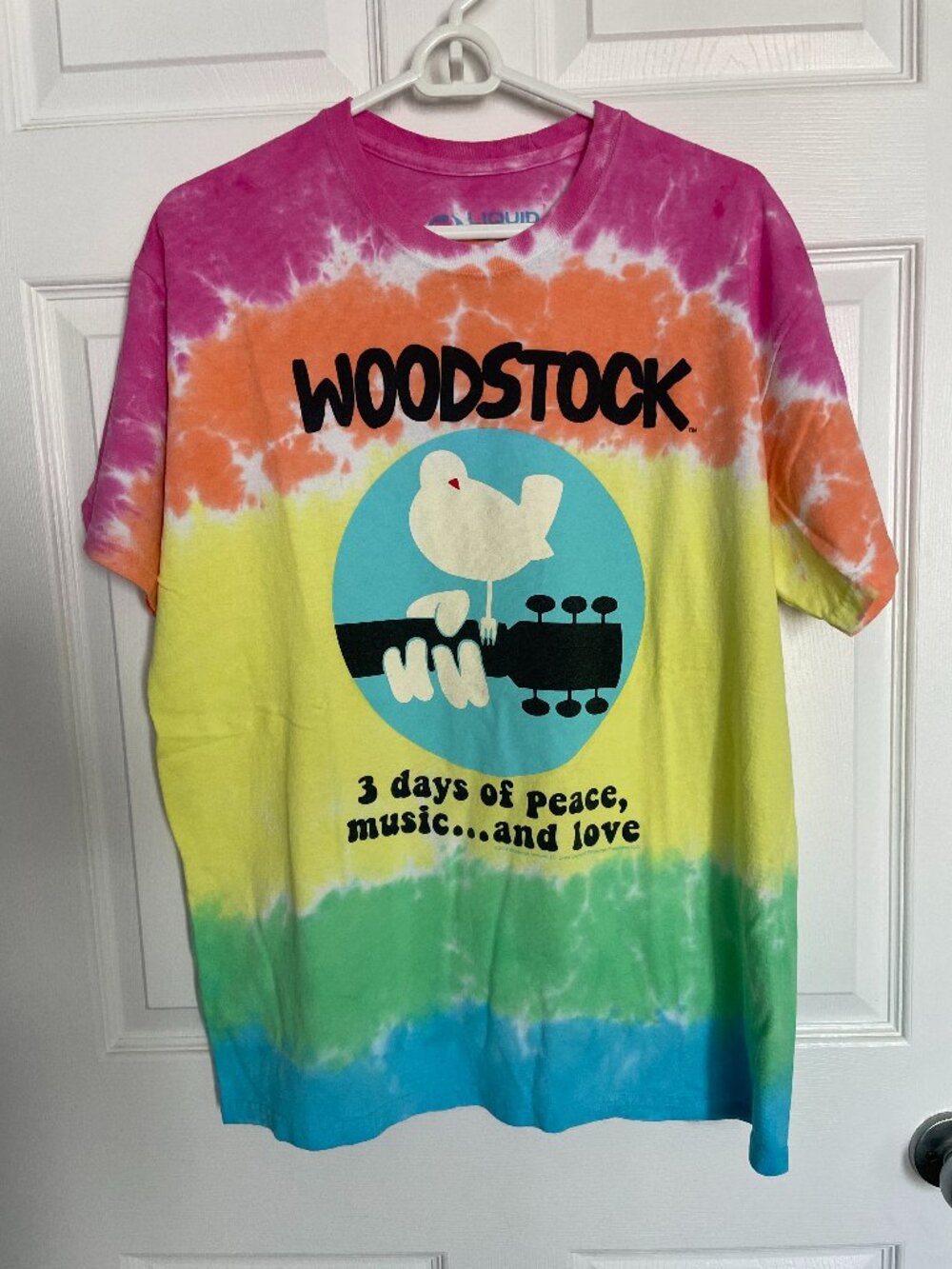 Tie-Dye Woodstock T-shirt